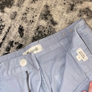 Madewell slim emmet wide leg crop